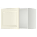 METOD Wall cabinet, white/Bodbyn off-white, 60x40 cm