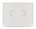 Lanberg Wall-mounted Rack 19" 18U 570x450, grey