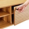 TV Bench Lattes, oak-look