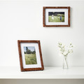 KLIBBAL Frame, brown, 21x30 cm