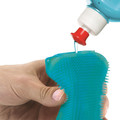 Sponge with Dispenser and Scraper, grey