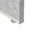 SIDORNA Room divider, grey, 80x150 cm, 2 pack
