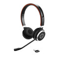 Jabra Headset Headphones Evolve 65 TE Link 390a MS Stereo Stand