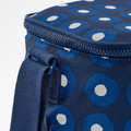 PILLERSTARR Cooling bag, patterned/blue, 26x19x19 cm