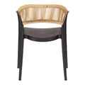 Chair Osma, outdoor, black
