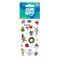 Christmas Graphic Stickers, Assorted