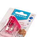 Starpak Double Plastic Sharpener Triangle, pink