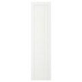 GULLABERG Door with hinges, white, 50x195 cm