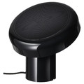 BLOMPRAKT Bluetooth speaker lamp, black
