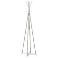 TJUSIG Hat and coat stand, white, 193 cm