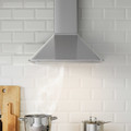 MATTRADITION Wall mounted kitchen fan, stainless steel