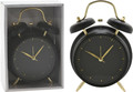 Table Alarm Clock Draco, black