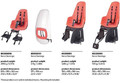 Bobike Bicycle Seat One Maxi up to 22kg, fierce flamingo
