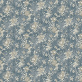 GoodHome Vinyl Wallpaper on Fleece Cuart, blue