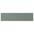 NICKEBO Drawer front, matt grey-green, 80x20 cm