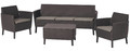 Outdoor Furniture Set SALEMO MAX, brown