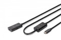 DIGITUS Active USB 3.2 Gen1 5G extension cable, USB-C - USB-C, 10m