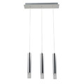 GoodHome LED Pendant Lamp Rossak 3-bulb 1050lm, chrome