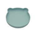 Bo Jungle B-Suction Plate Bear Mint Blue