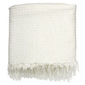 Blanket Throw Waffle 150x200cm, white