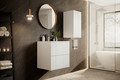 Bathroom Wall Cabinet MDF Nicole 70cm, matt white