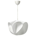 BÄCKNATE / HAVSDJUP Pendant lamp, white, 50 cm
