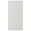 ASPUDDEN Door, light grey, 40x80 cm