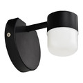 GoodHome 2in1 Bathroom Wall Lamp Bovey 400lm 4000K 30 cm, black