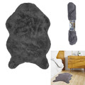 Faux Sheepskin Rug Cuso, grey