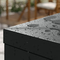 SUNDSÖ Cabinet, anthracite outdoor/indoor, 60x35x86 cm