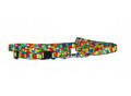 Matteo Dog Collar Plastic Buckle 25mm, puzzle