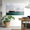 PJÄTTERYD Picture, lighthouse, 118x78 cm