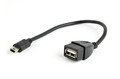 Gembird USB OTG AF to Mini-BM Cable, 0.15m