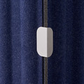 EILIF Screen, freestanding, blue, 80x150 cm