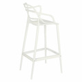 Bar Stool Lexi, white