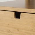 NORDKISA Nightstand, bamboo, 40x40 cm