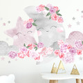 Wall Sticker Set 94x52cm - Moon Pink