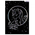 Document File Folder with Elastic Band A4 1pc Unicorn black, assorted patterns