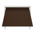 Garage Door 2500 x 2125 mm, brown