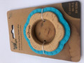 Bo Jungle B-Wood Teether Flower Blue