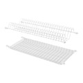 GoodHome Built-in Drainer Pebre 60 cm, white
