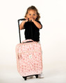 Kidzroom Trolley Suitcase Current Legend Heart, pink