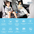Graco Energi i-Size R129 2-in-1 Car Seat with ISOFIX and Top Tether, meteor