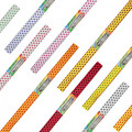 Crepe Paper 50x200cm 10pcs, dots