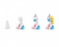 Hey Clay Air-Dry Clay Rainbow Unicorns Lighty 3+