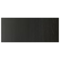 LAPPVIKEN Drawer front, black-brown, 60x26 cm