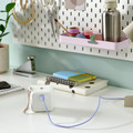 VAPPEBY Portable bluetooth speaker, waterproof/white