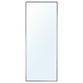 HOVET Mirror, black, 78x196 cm