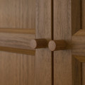 OXBERG Door, brown walnut, 40x192 cm