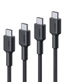 Aukey USB-C Cable Quick Charge Power Delivery CB-CD37 4-Pack